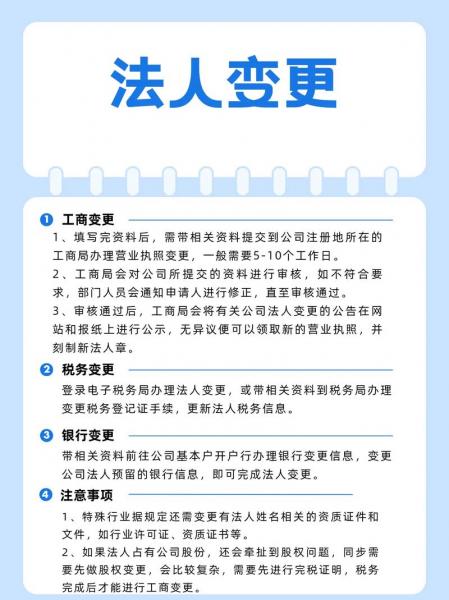 法人股东更名如何办理税务变更-公司法人股东变更,税号变更吗