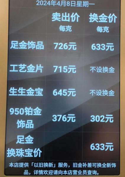 黄金回收费用比市场价低多少,黄金回收费用比买的时候差多少-第6张图片 黄金回收费用比市场价低多少,黄金回收费用比买的时候差多少-第6张图片