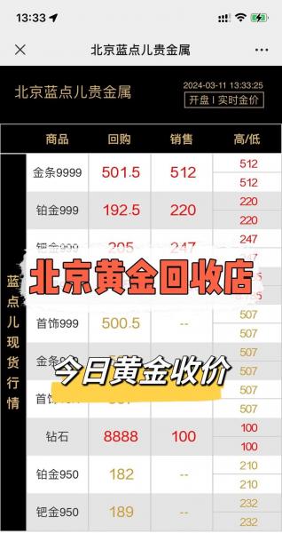 黄金回收费用比市场价低多少,黄金回收费用比买的时候差多少-第9张图片 黄金回收费用比市场价低多少,黄金回收费用比买的时候差多少-第9张图片