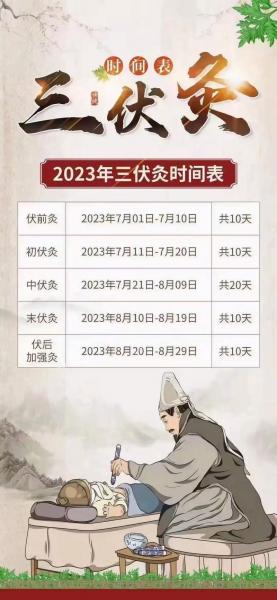 2023年三伏天时间表查询-第4张图片 2023年三伏天时间表查询-第4张图片