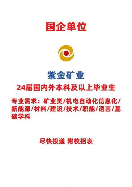 紫金矿业集团是国企还是央企-紫金矿业集团是国企还是央企啊-第5张图片 紫金矿业集团是国企还是央企-紫金矿业集团是国企还是央企啊-第5张图片