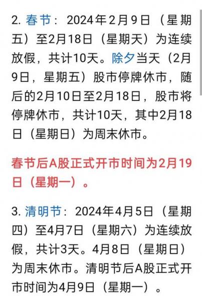 股票到年底什么时候休市-第4张图片 股票到年底什么时候休市-第4张图片