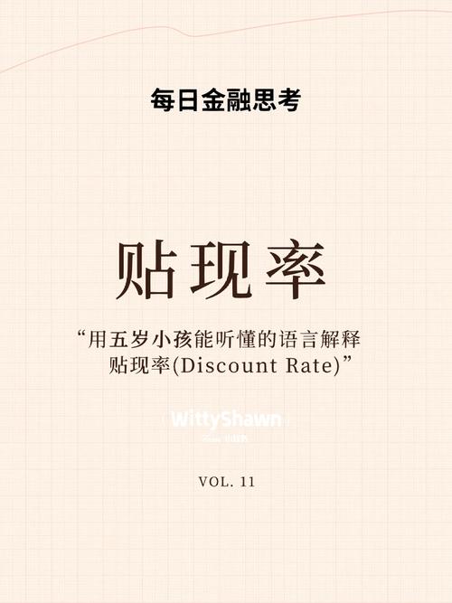 贴现利率是什么意思-贴现率是什么利率-第5张图片 贴现利率是什么意思-贴现率是什么利率-第5张图片